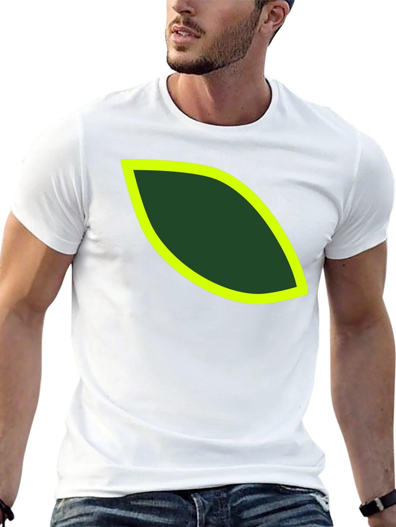 Eye-Catching Graphic Tee - Black Casual Shirt