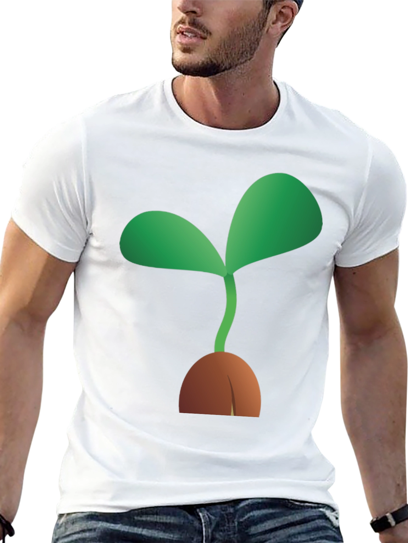 Sprout Graphic Tee - Organic Style
