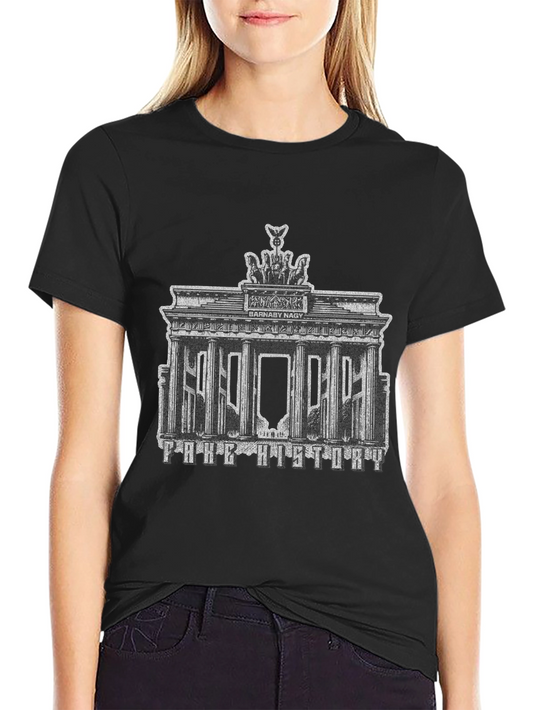 Barnaby Nagy Berlin Brandenburg Gate Graphic T-Shirt