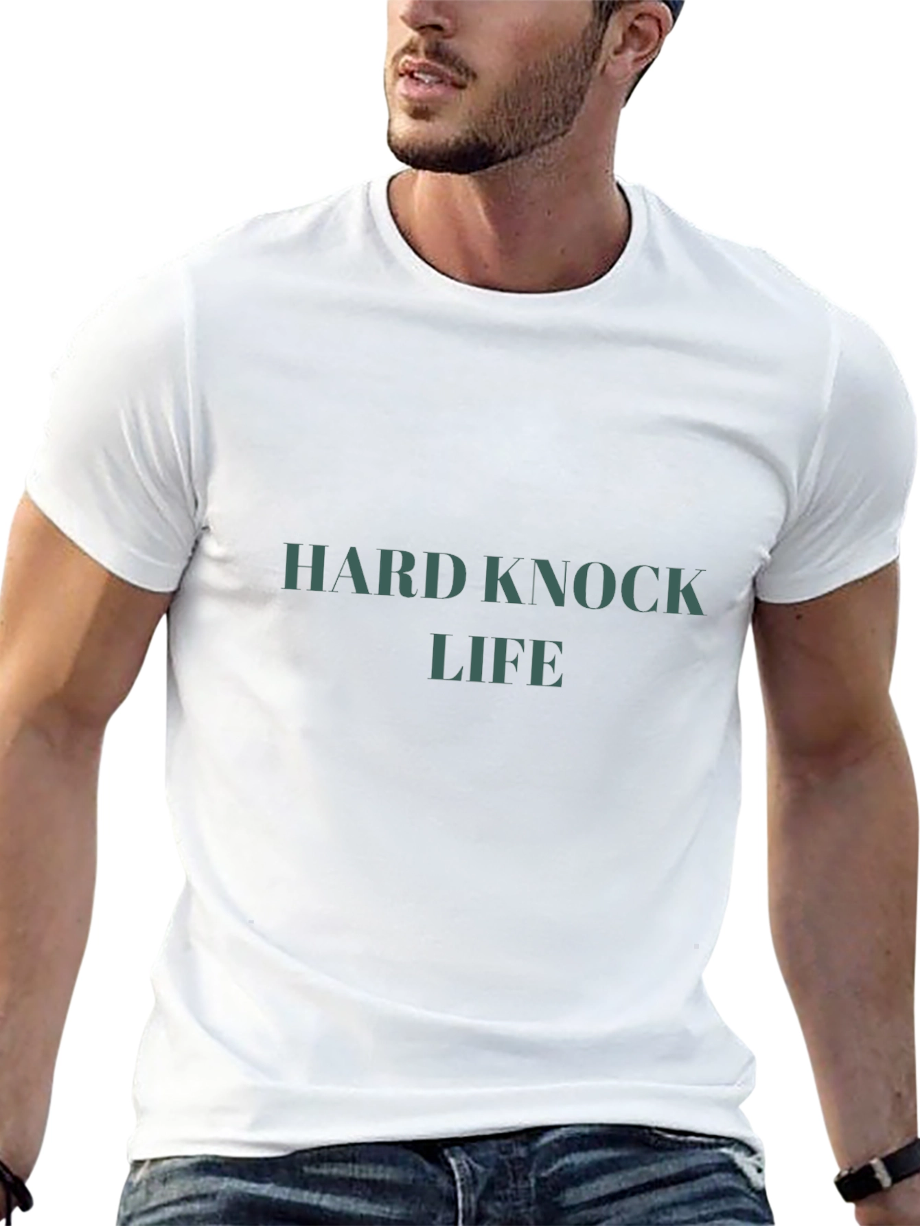 Hard Knock Life Graphic Tee - Classic Comfort