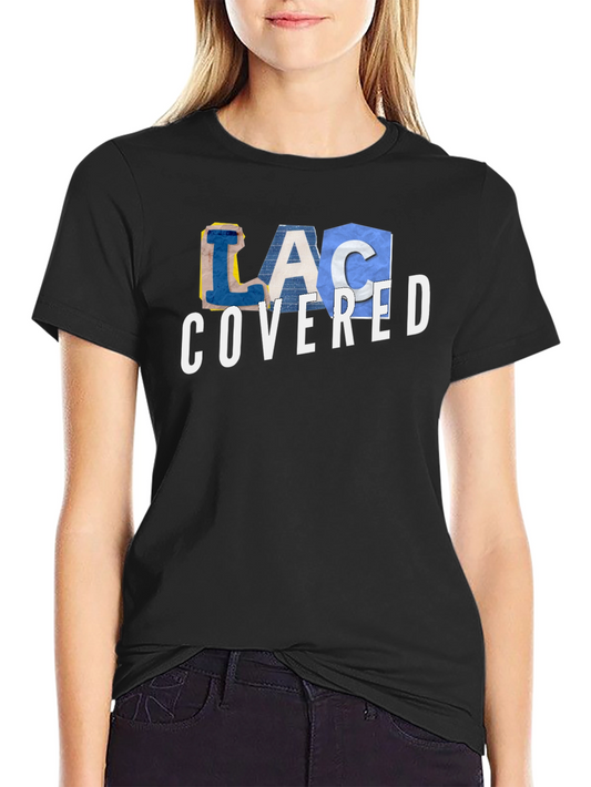 LAC Covered Graphic Tee - Stylish Short Sleeve Shirt