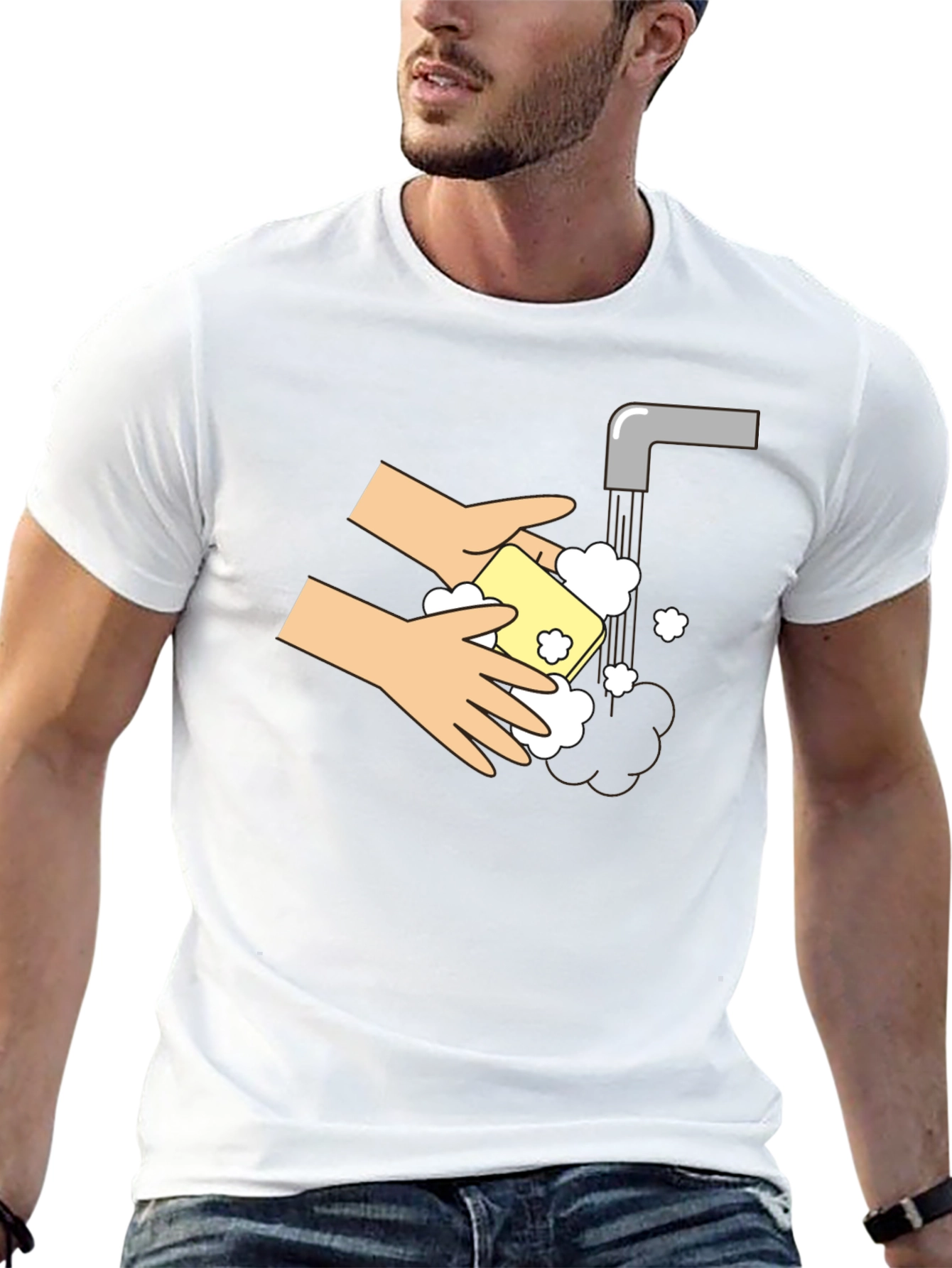 Wash Your Hands Graphic T-Shirt
