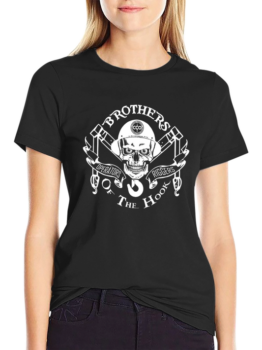 Brothers Operators Riggers of The Hook Black T-Shirt