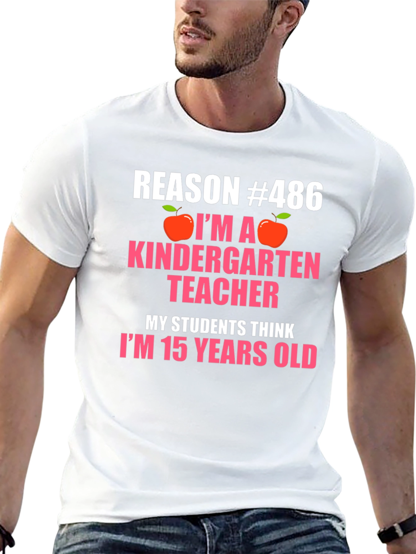 Kindergarten Teacher T-Shirt - Reason #486