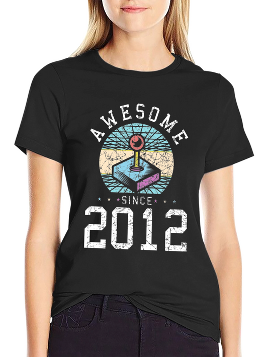 Awesome Since 2012 Gaming T-Shirt