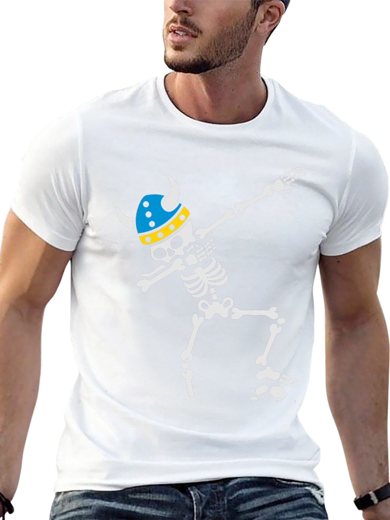 Viking Dab Skeleton T-Shirt