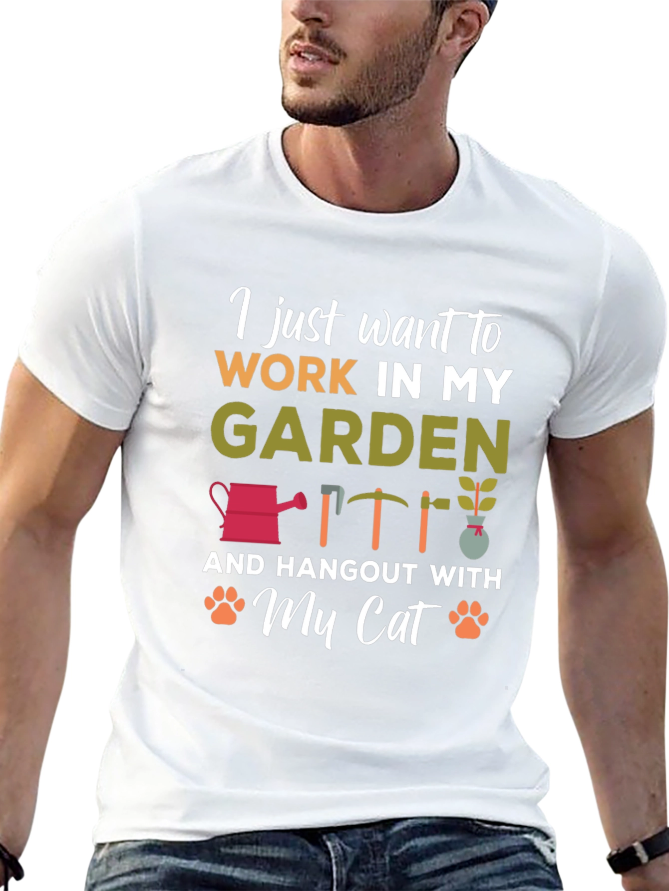 Garden & Cat Lover T-Shirt