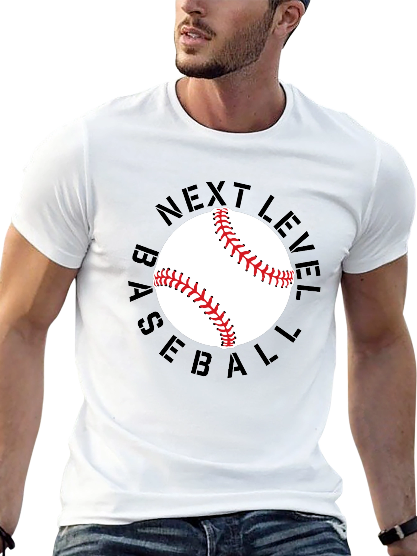 Next Level Baseball Graphic Tee
