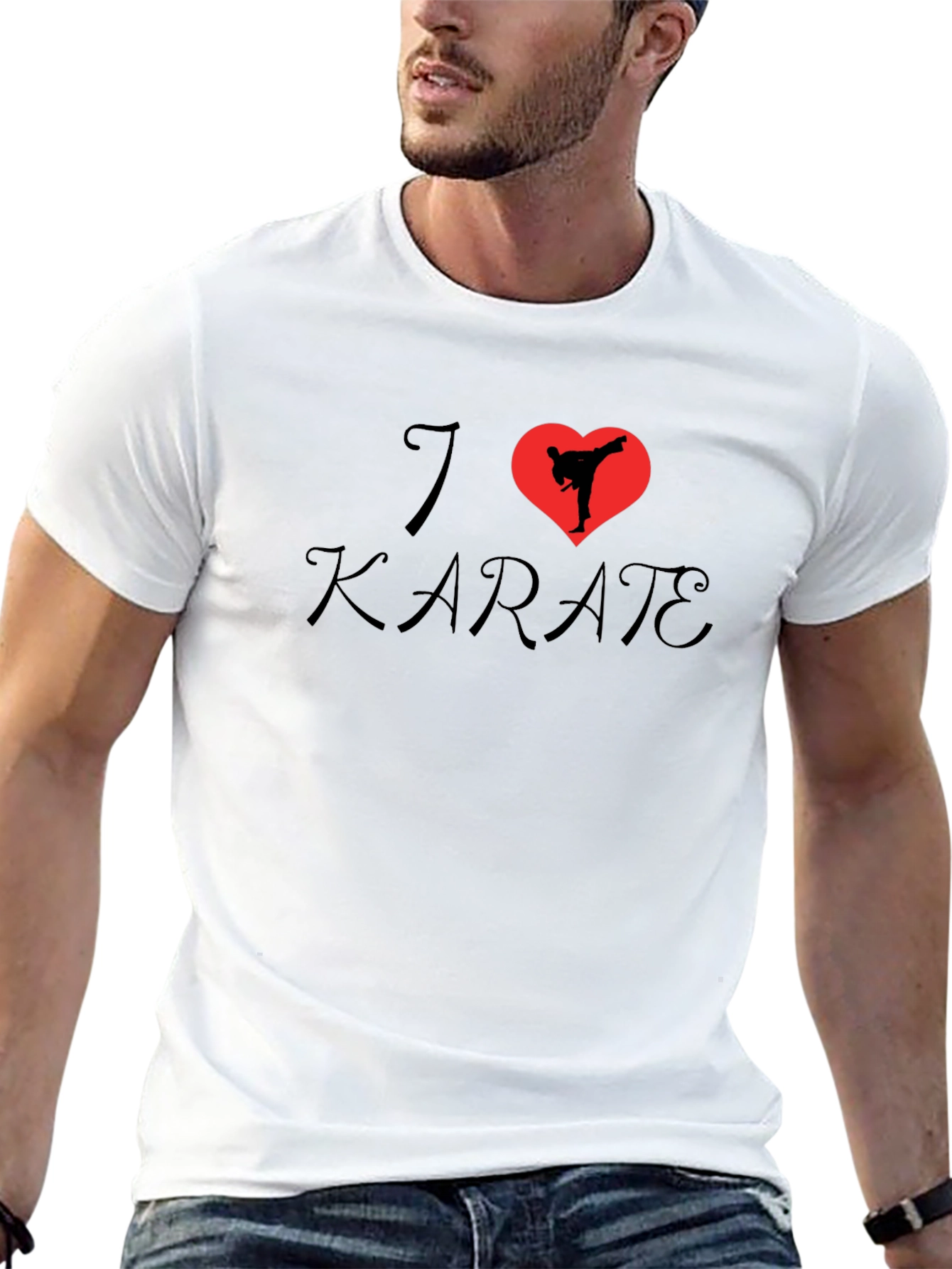 I Heart Karate T-Shirt - Martial Arts Tee