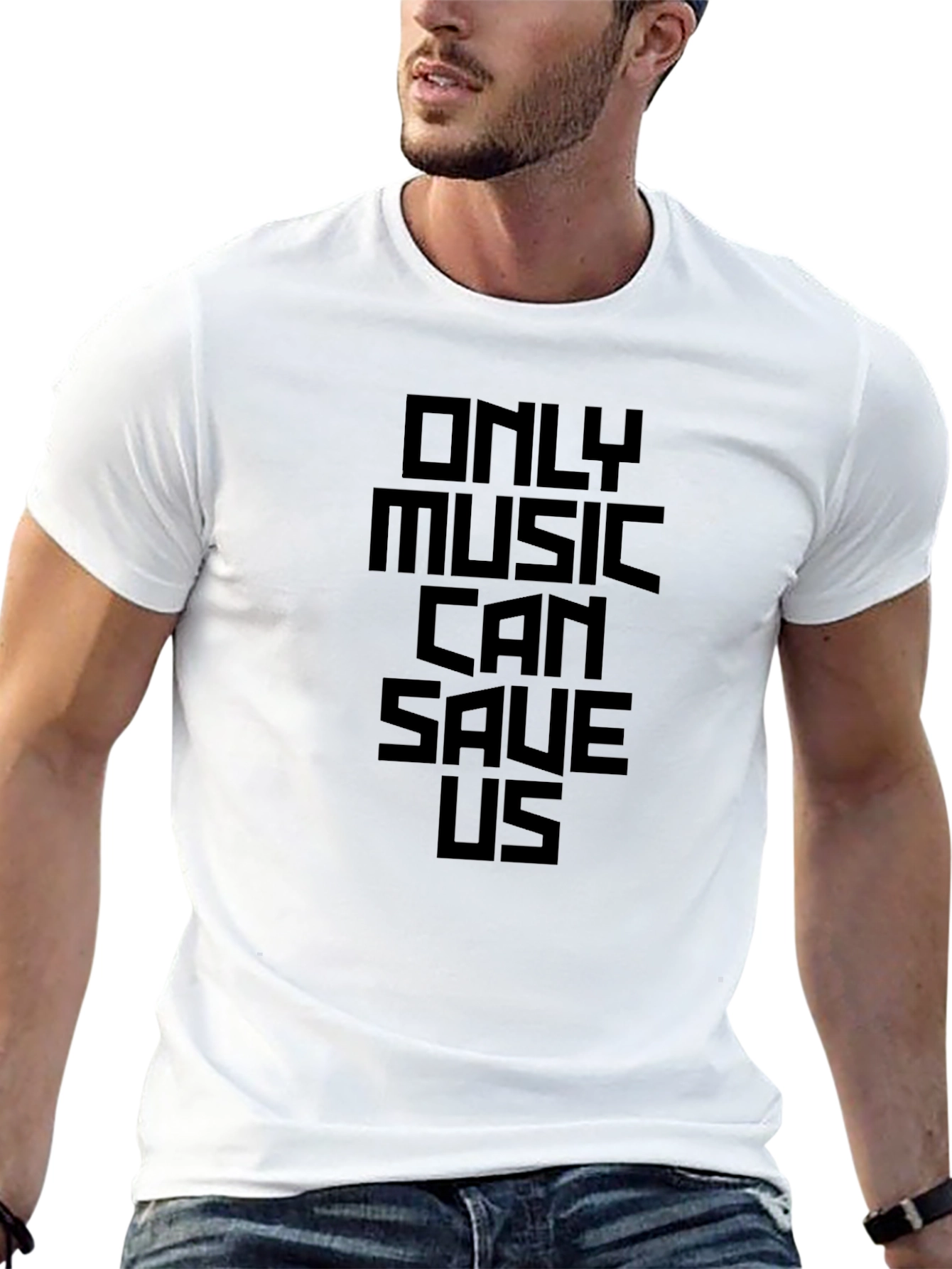 Only Music Can Save Us - Graphic T-Shirt