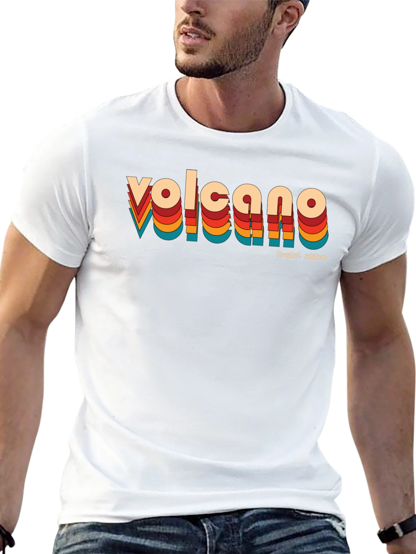 Retro Volcano Limited Edition T-Shirt