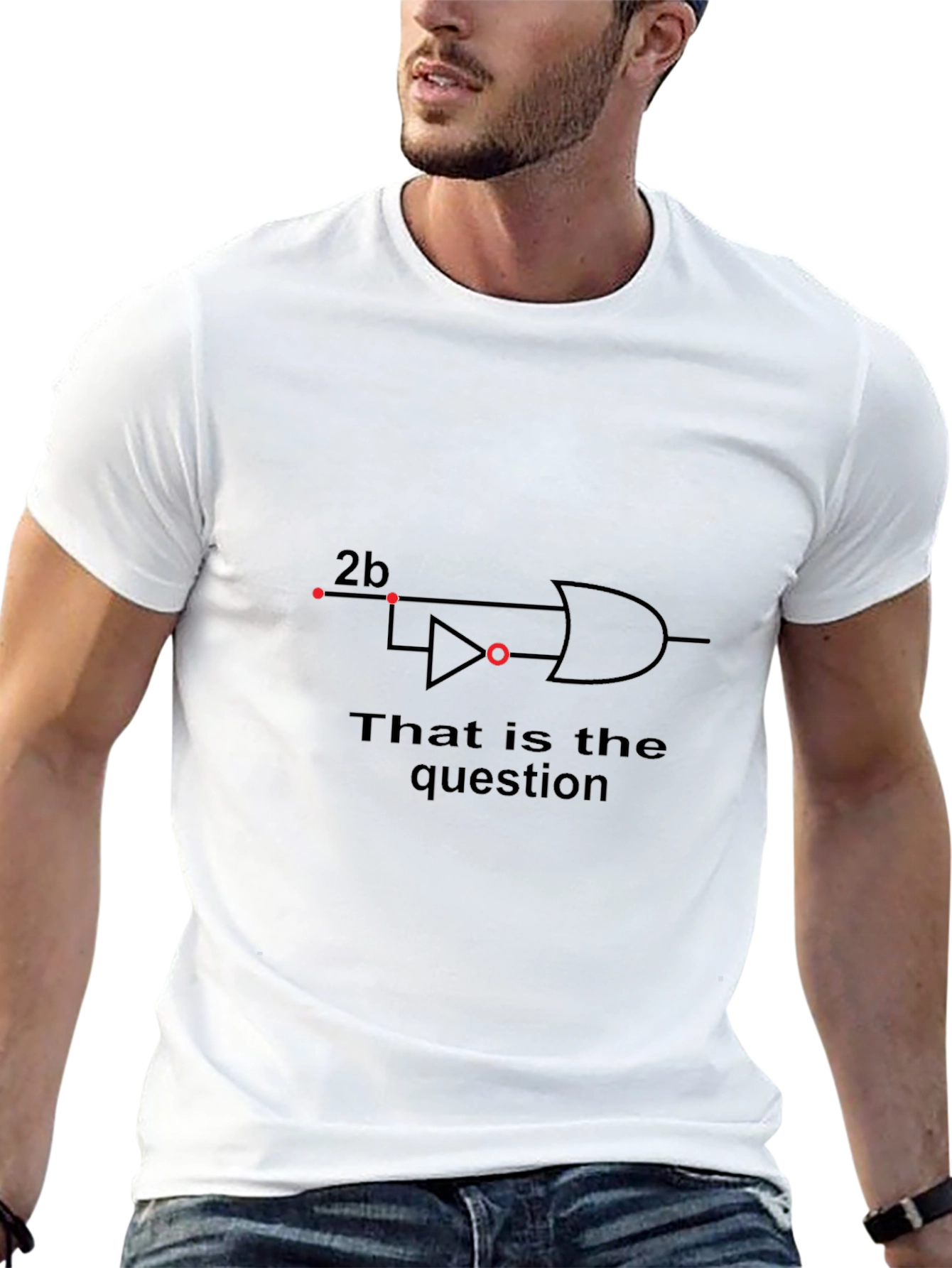 Logic Circuit T-Shirt - 2b or not 2b