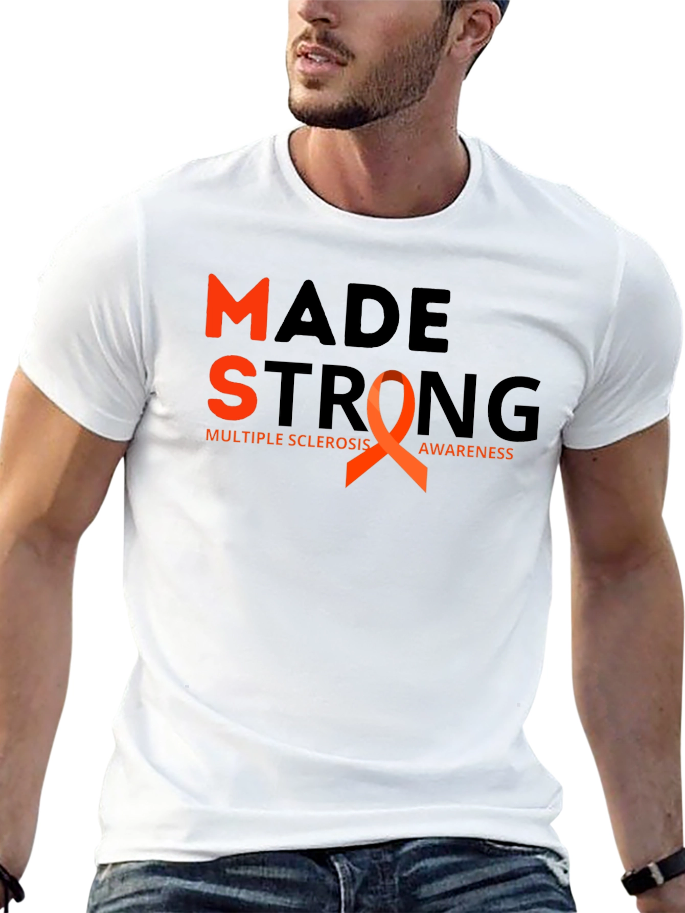 MS Awareness T-Shirt - Made Strong