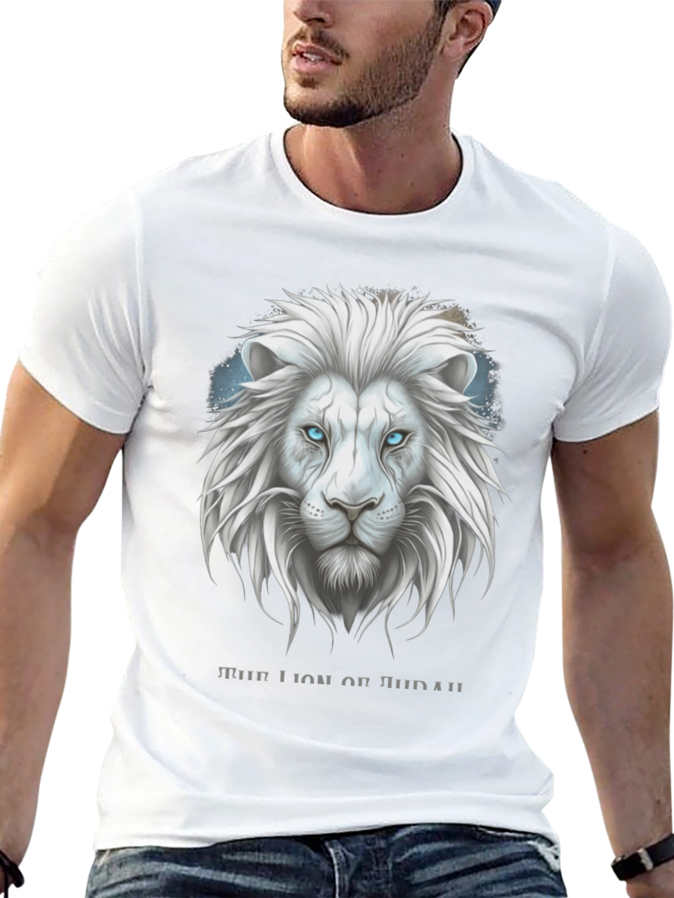 Lion of Judah Graphic Tee - Black T-Shirt