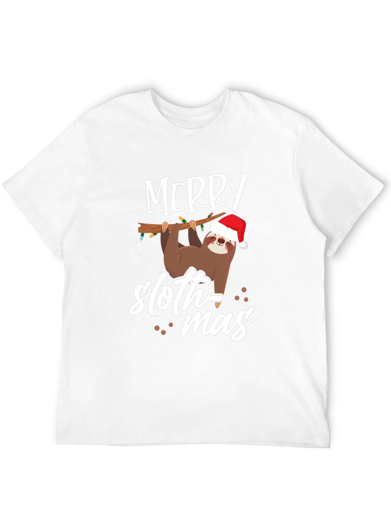 Merry Sloth-mas Graphic T-Shirt