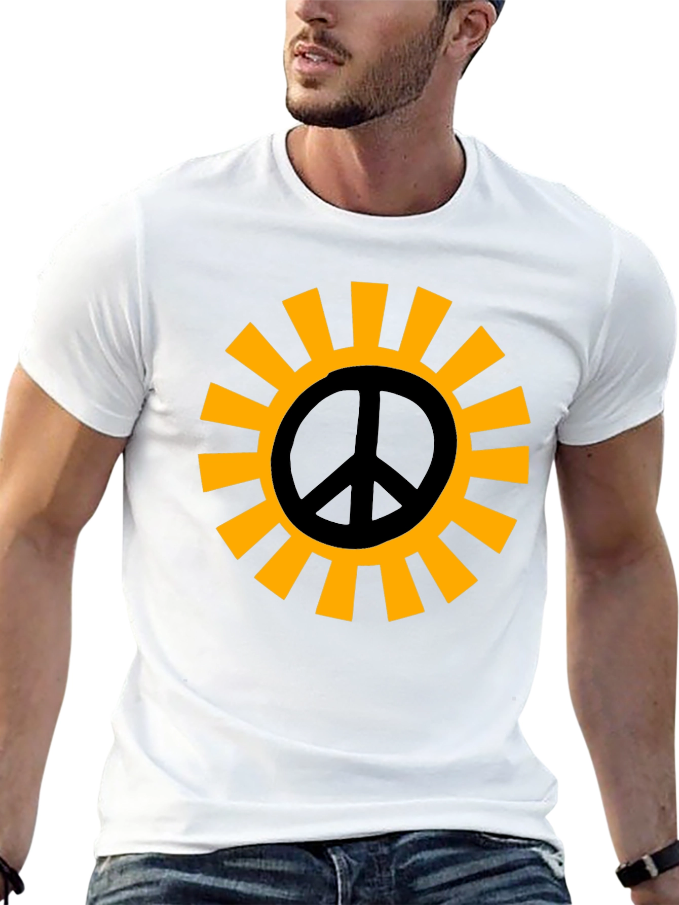 Peace Sun Graphic T-Shirt