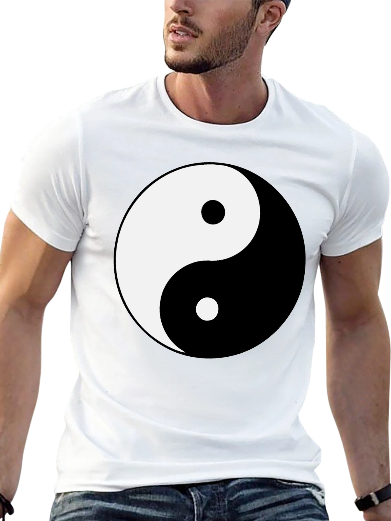 Yin Yang Graphic Tee - Balance & Harmony