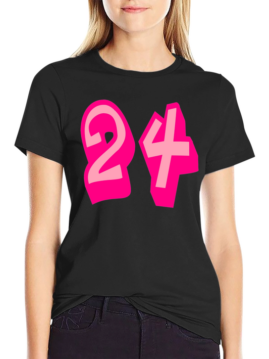 24 Graphic Tee - Bold & Fun Design