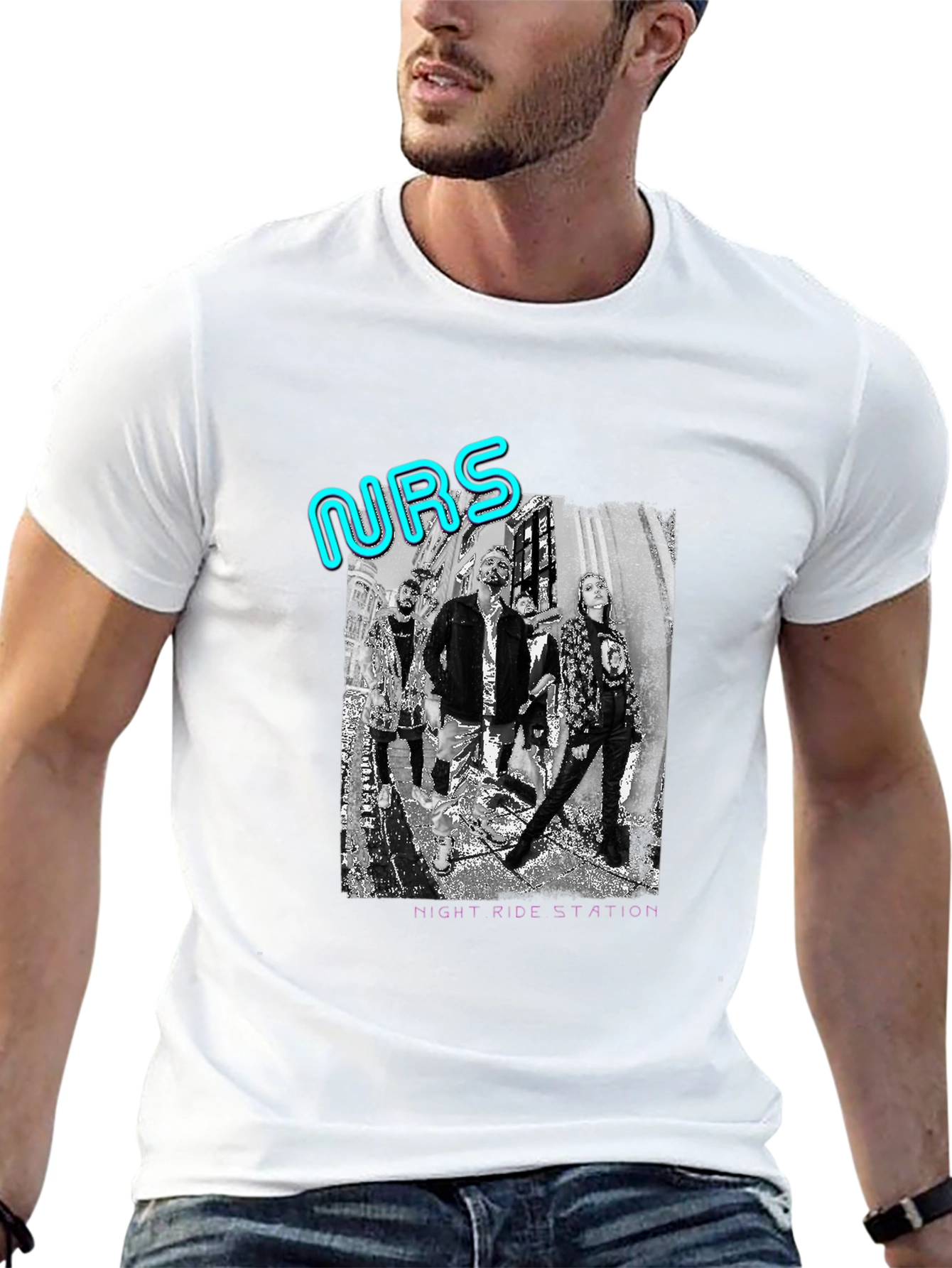 Night Riots Station Graphic Tee