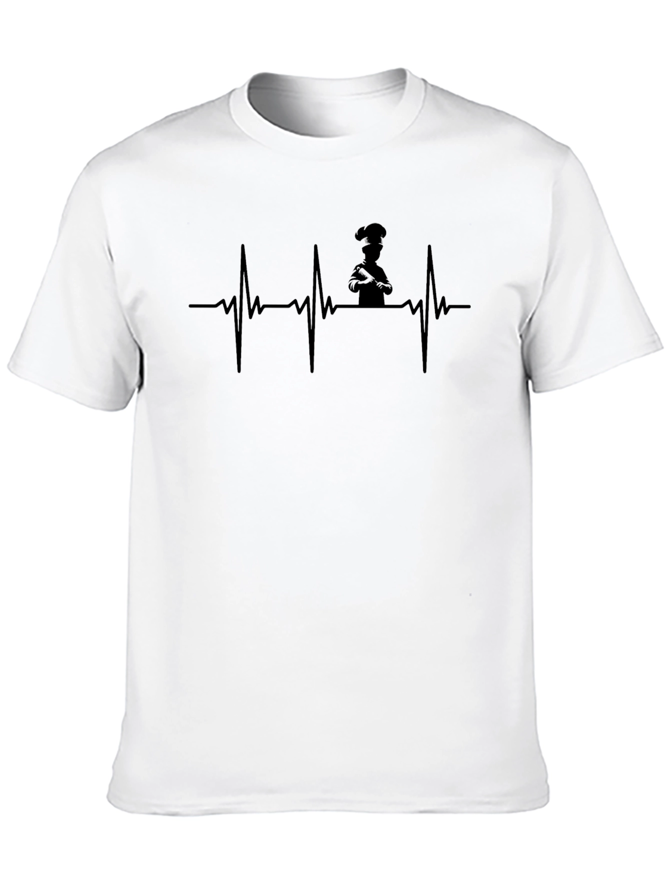 Chef Heartbeat T-Shirt - Culinary Passion