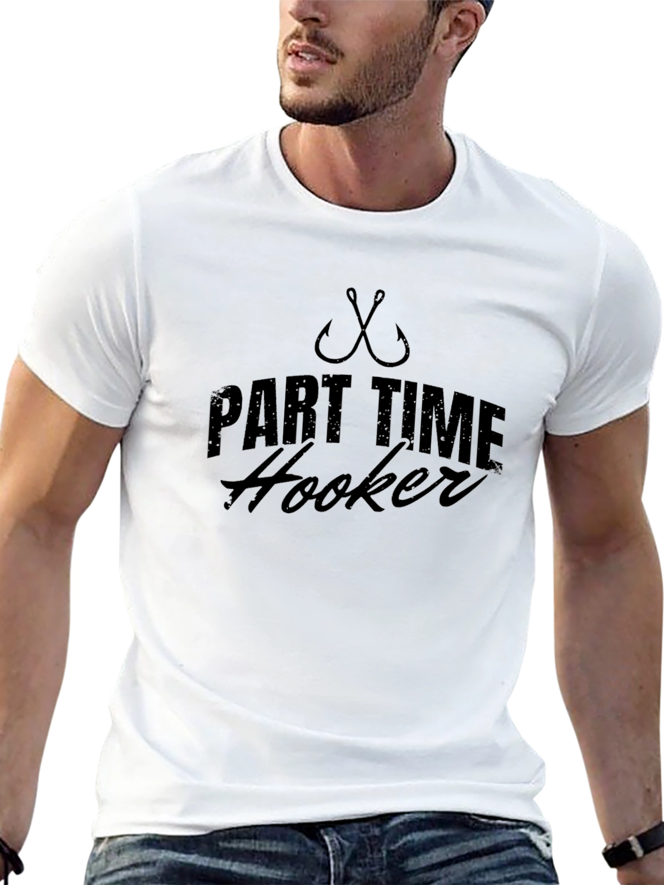 Part Time Hooker Fishing T-Shirt