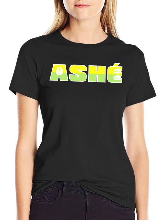 ASHÉ Graphic Tee - Stylish Black T-Shirt