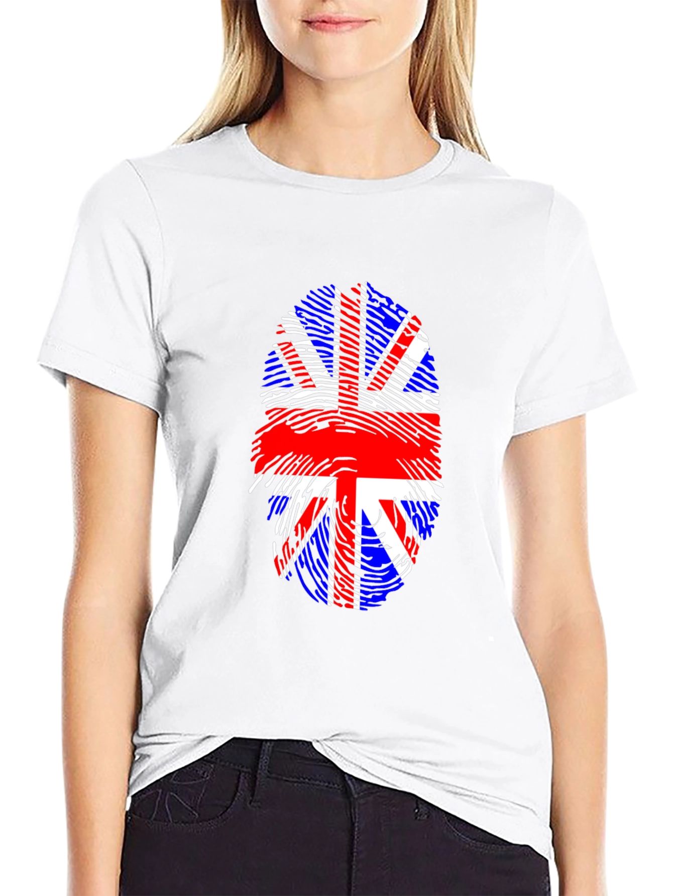 Union Jack Fingerprint T-Shirt