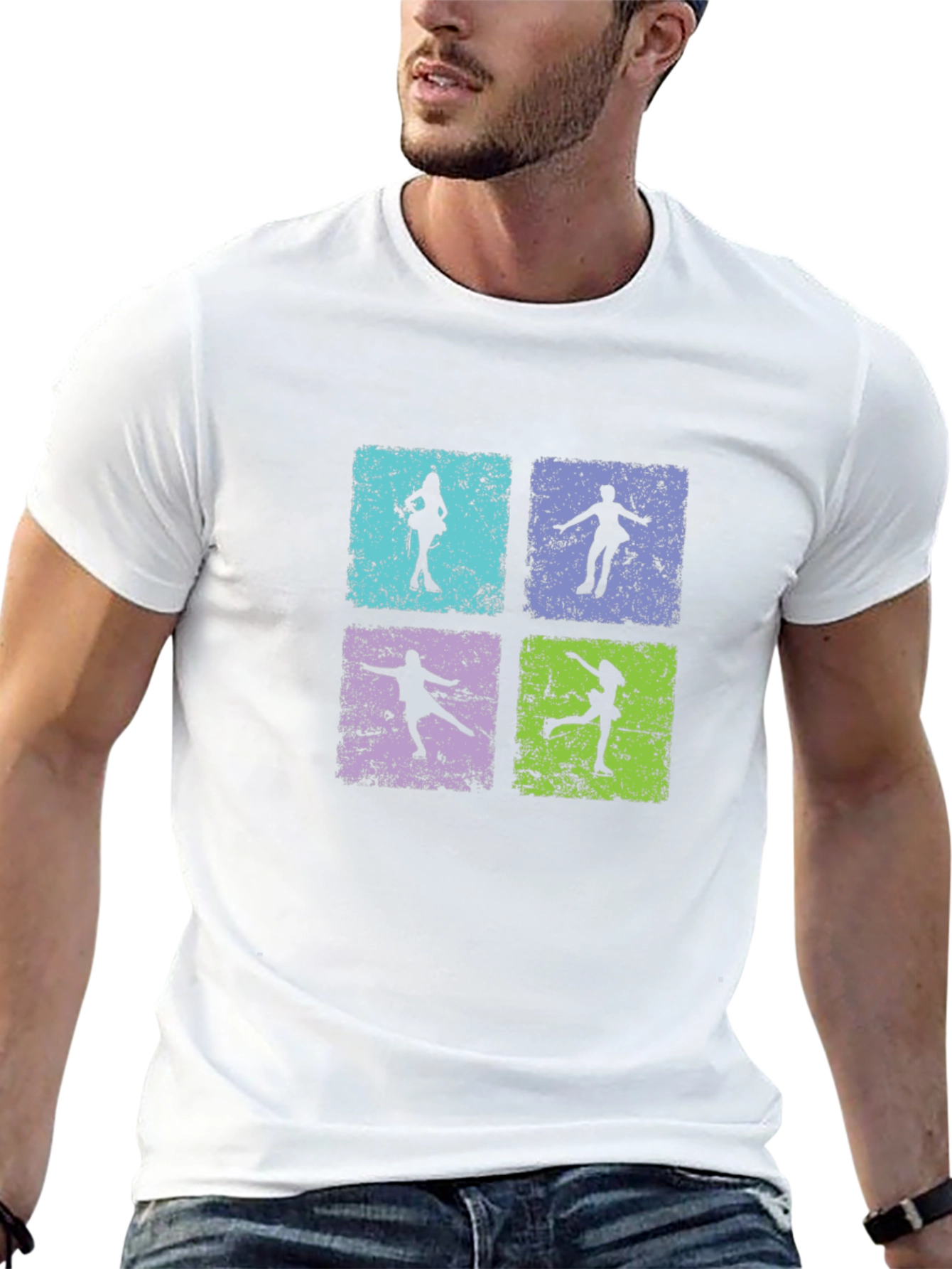 Figure Skating Black T-Shirt