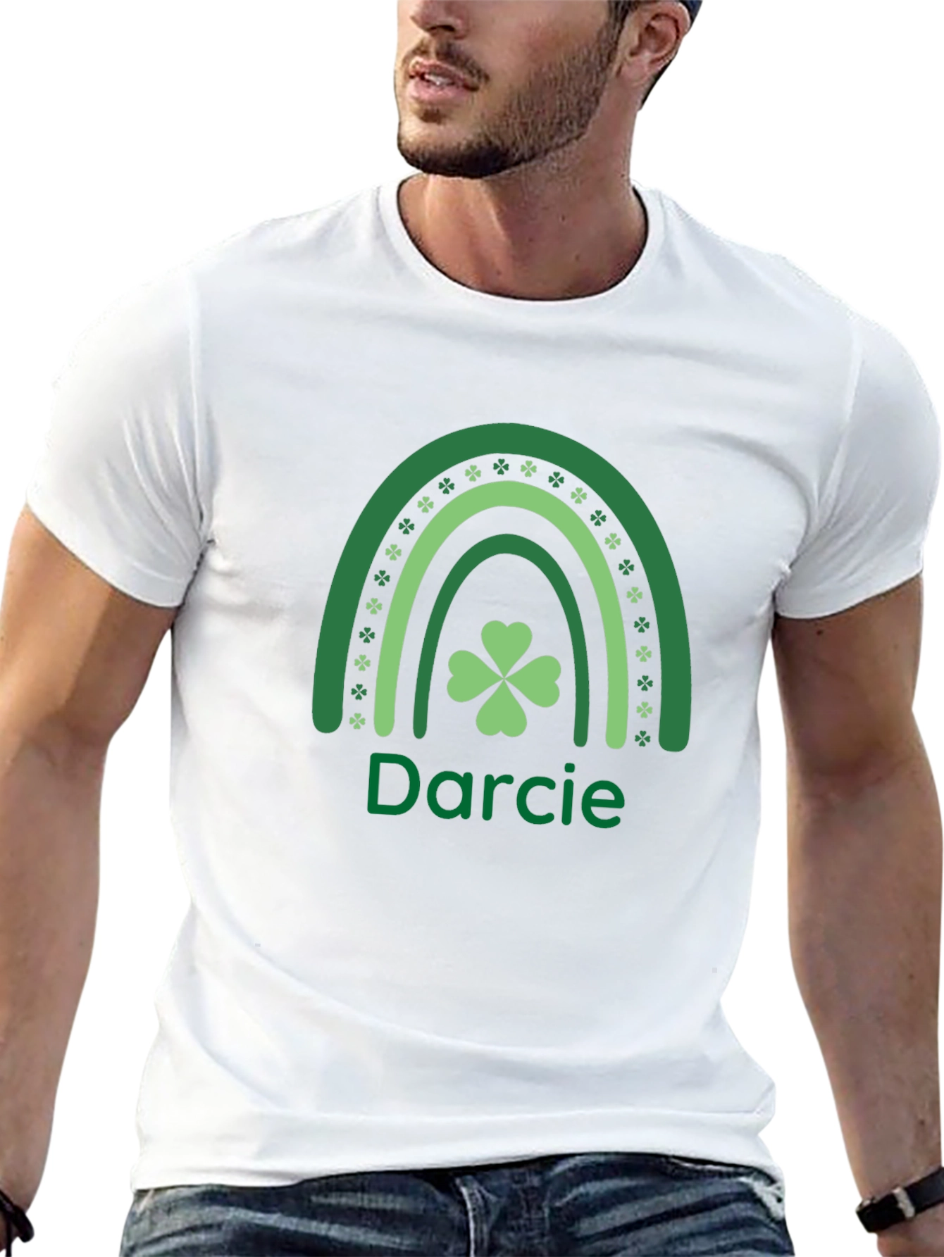 Darcies Lucky St. Patricks Day Rainbow T-Shirt