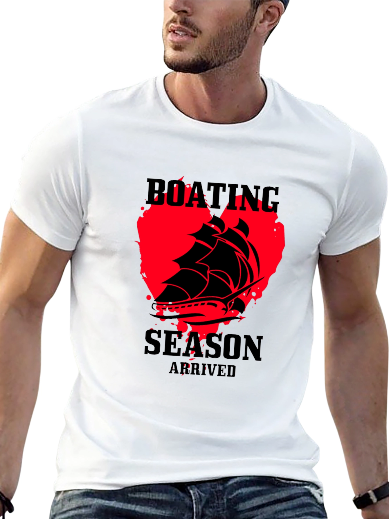 Boating Season T-Shirt - Classic Crew Neck Tee
