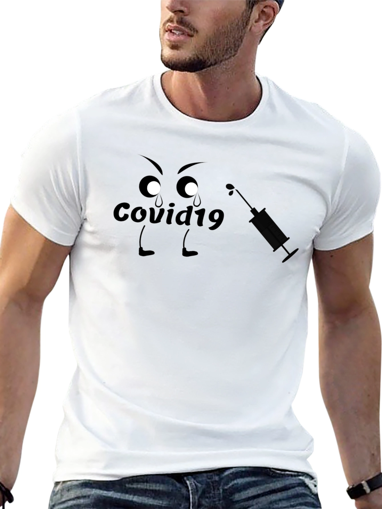 Funny Anti-COVID-19 Vaccination T-Shirt