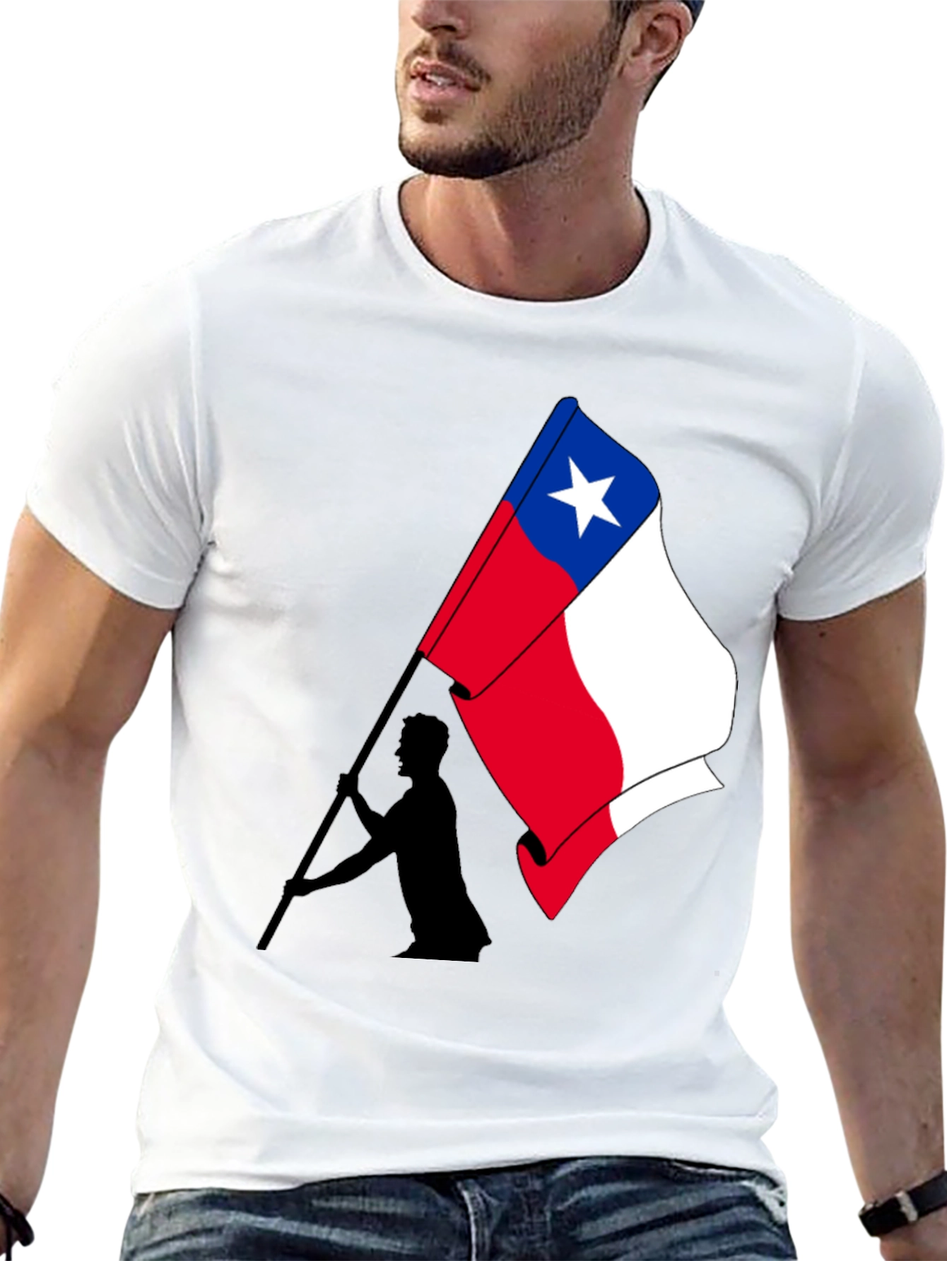 Chile Flag Graphic T-Shirt - Patriotic Pride