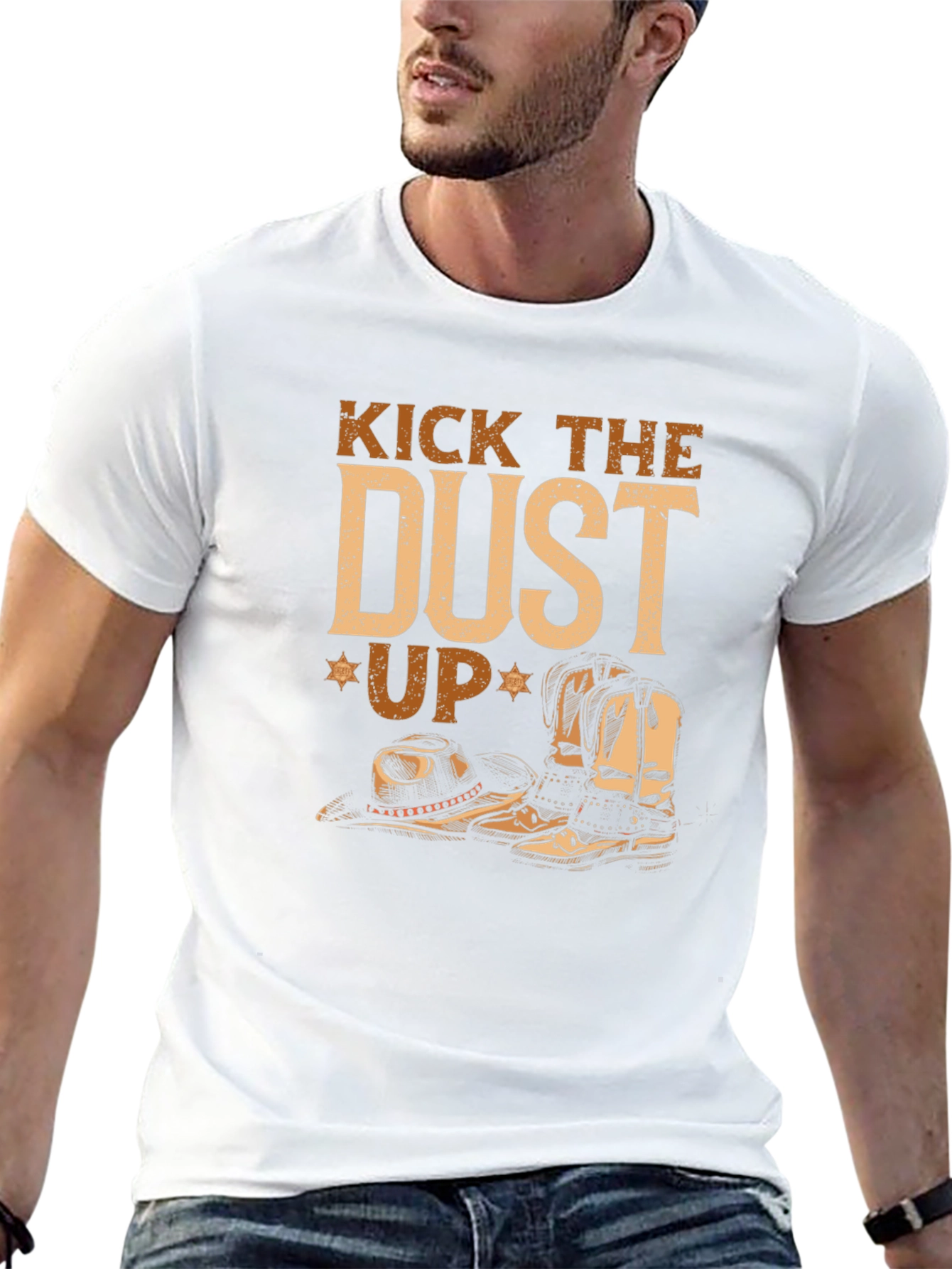 Kick the Dust Up Graphic T-Shirt