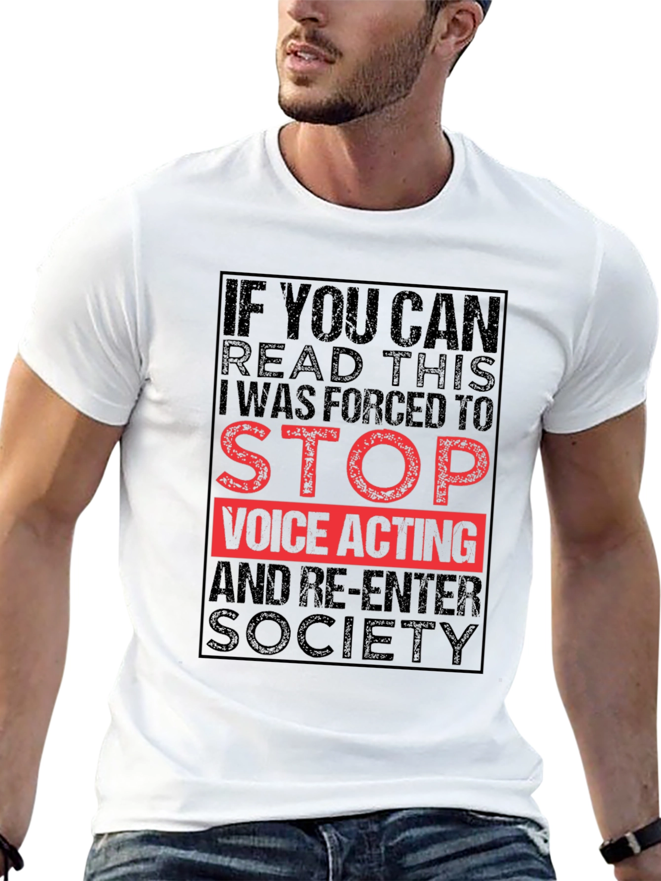 If You Can Read This Voice Acting T-Shirt