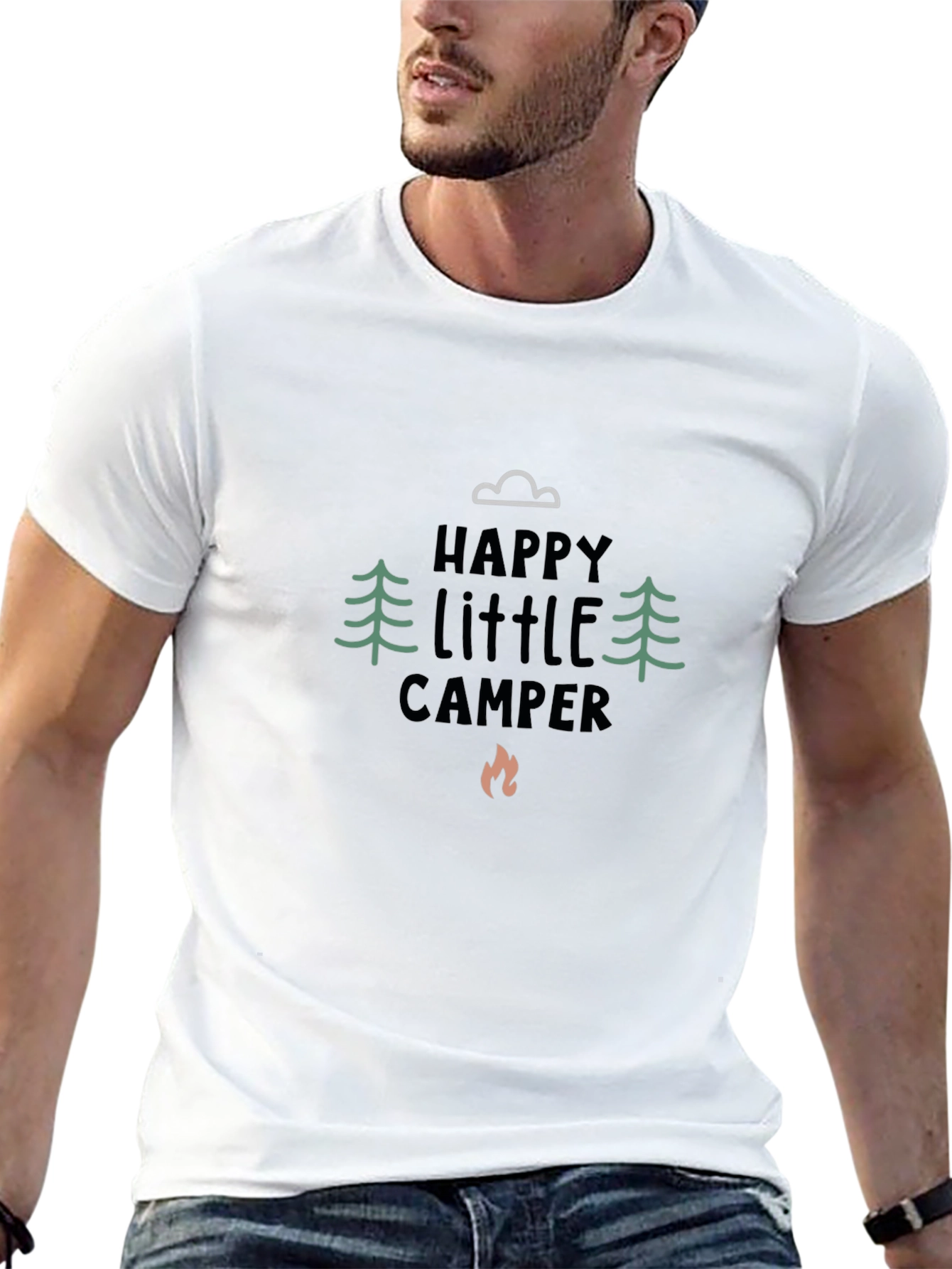 Happy Little Camper Graphic T-Shirt