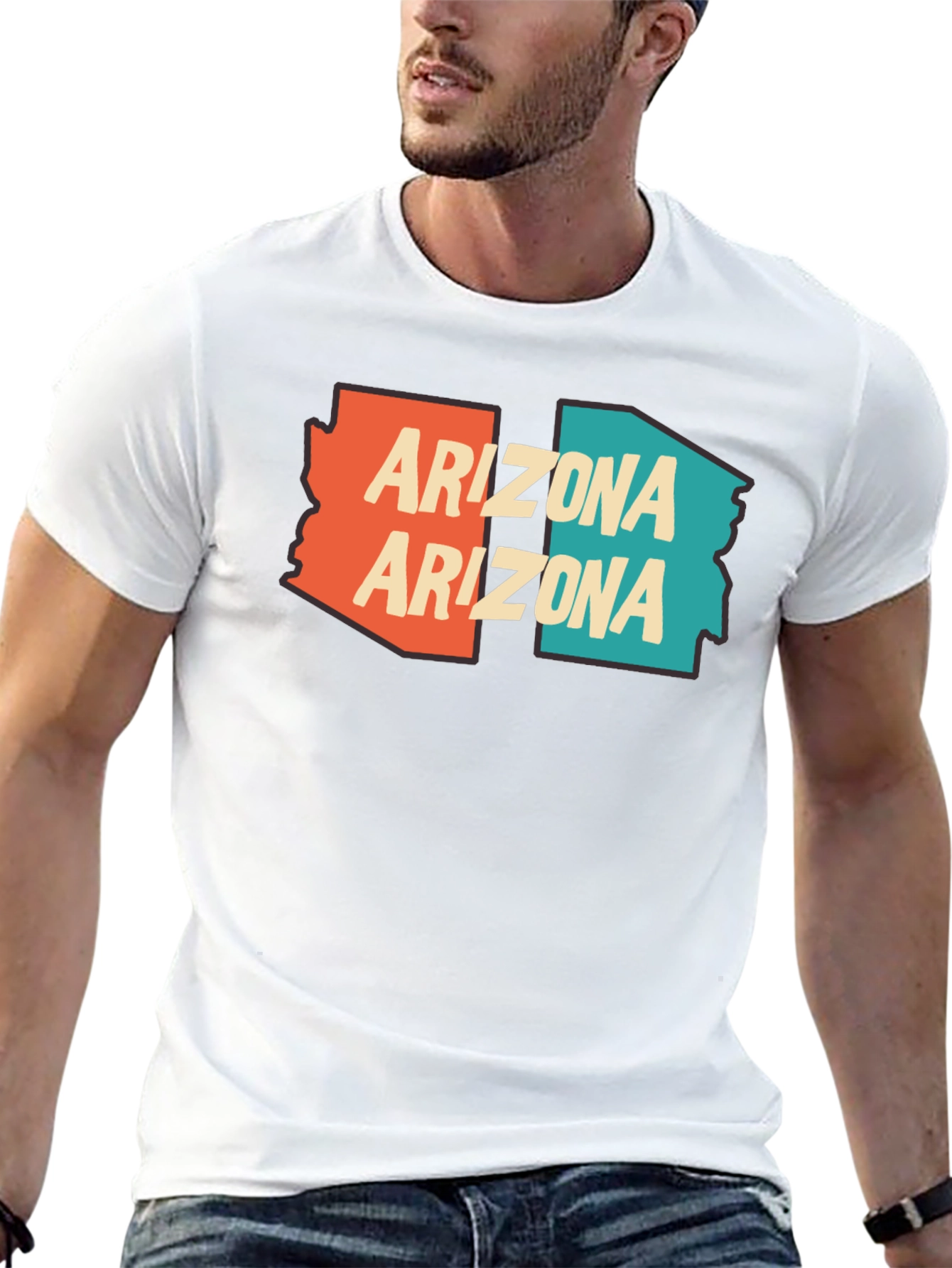 Arizona Graphic Tee - State Pride Black T-Shirt