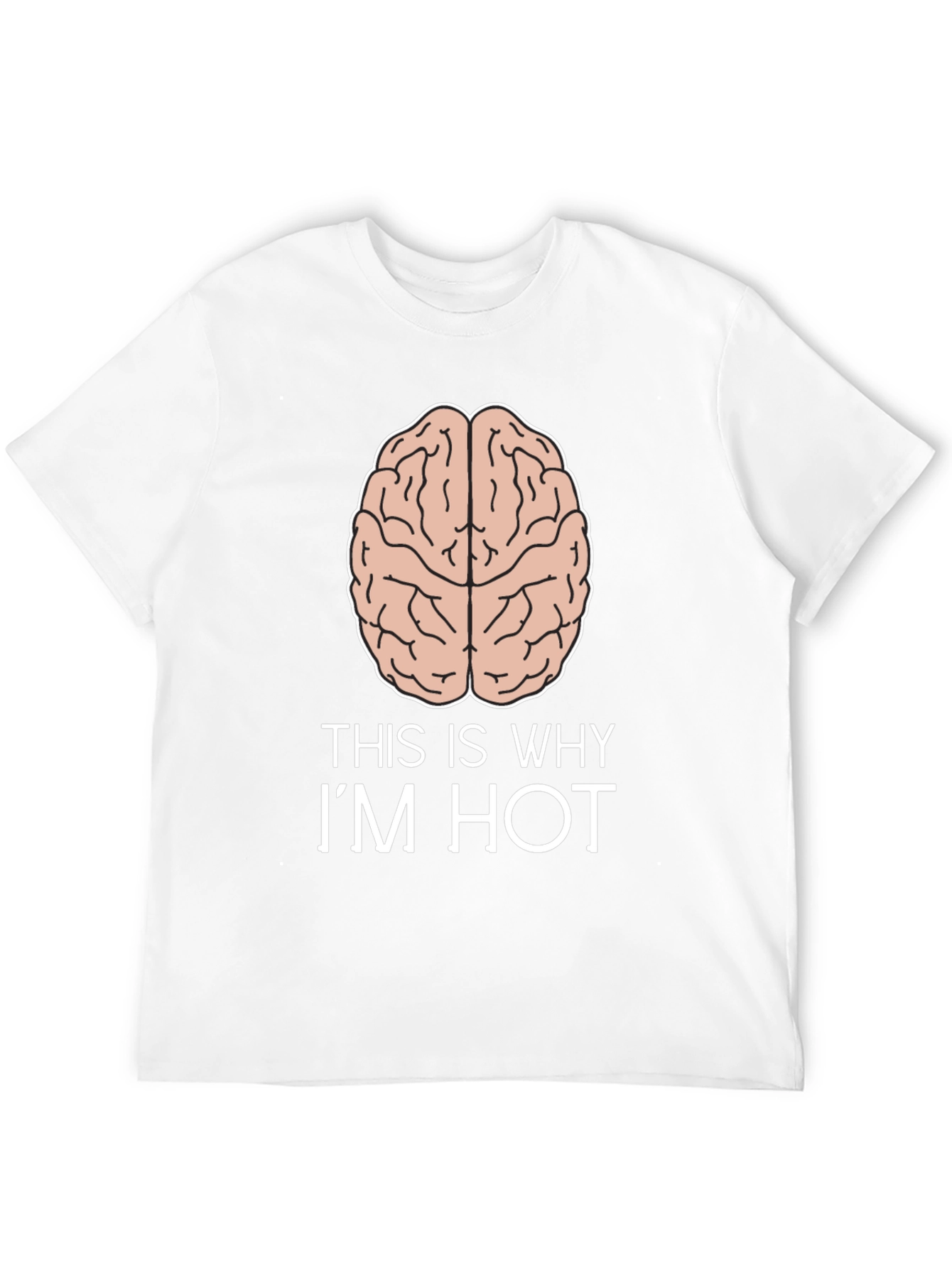 This Is Why Im Hot Brain T-Shirt