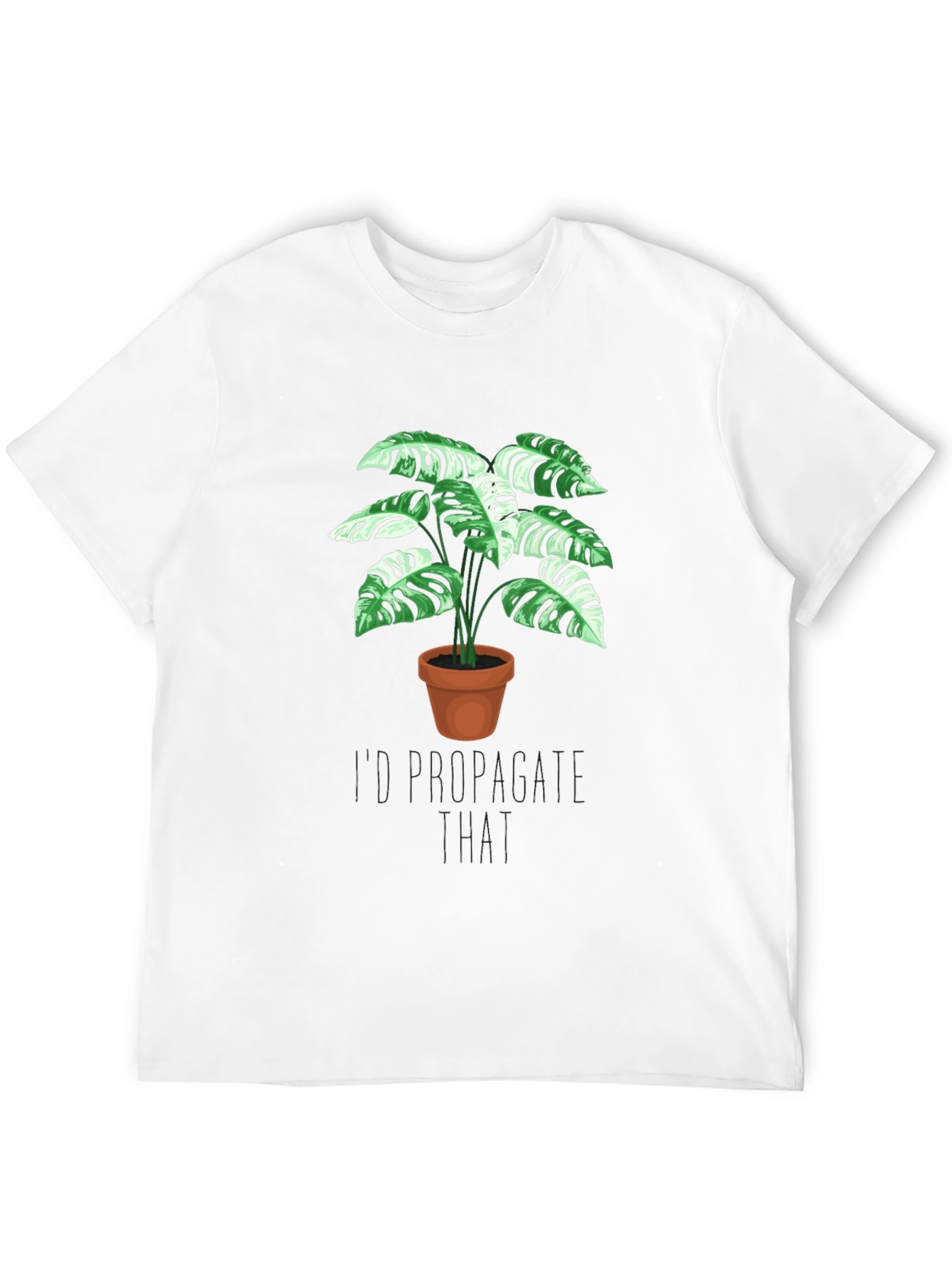 Monstera Plant Graphic T-Shirt