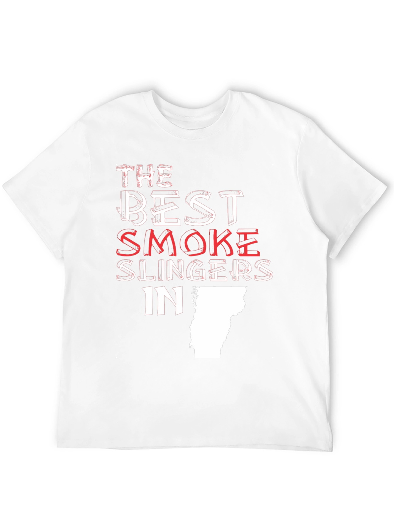 Best Smoke Slingers in Vermont Black Graphic T-Shirt