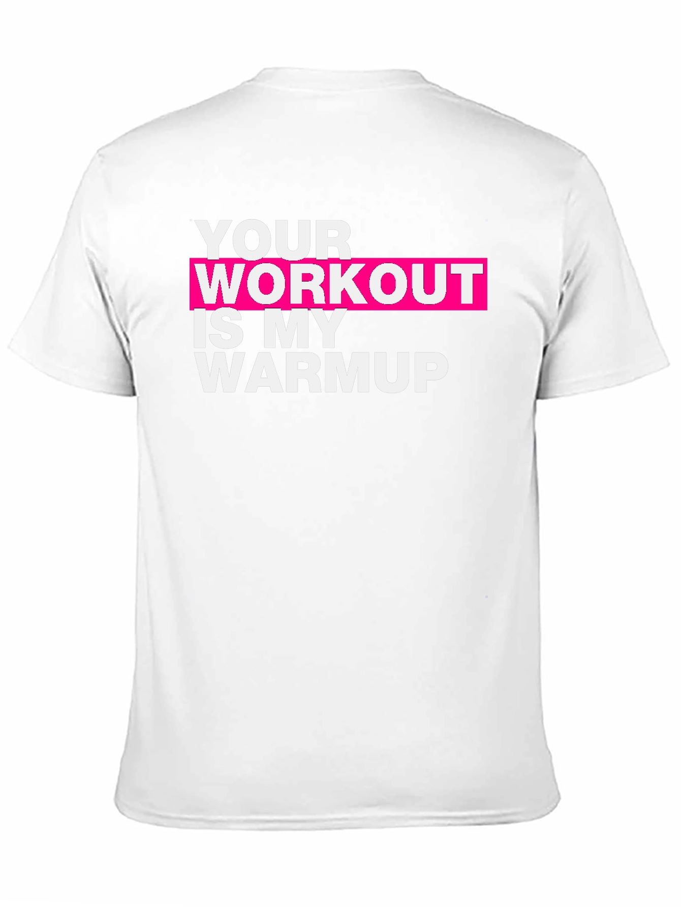Workout Warmup Graphic Tee