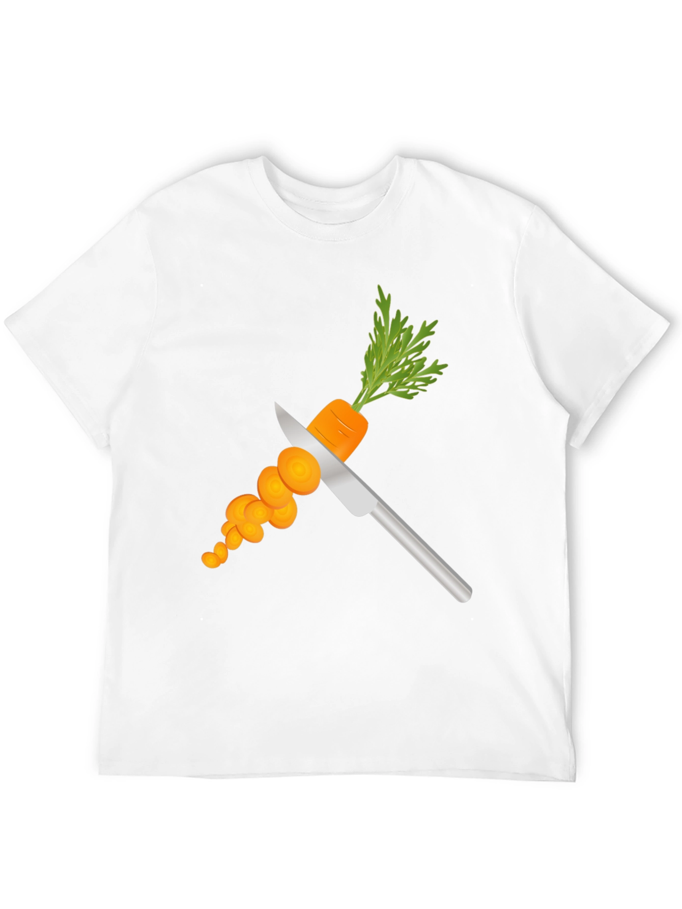 Whimsical Carrot Cut T-Shirt - Unique Graphic Tee