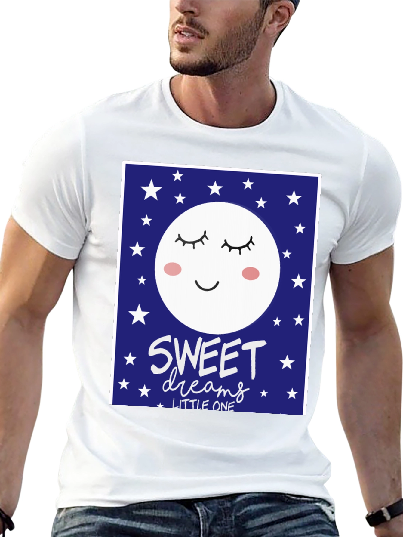 Sweet Dreams Little One Moon T-Shirt