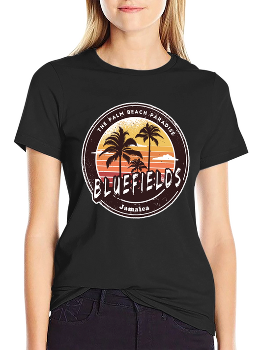 Bluefields Jamaica T-Shirt | Palm Beach Paradise Tee