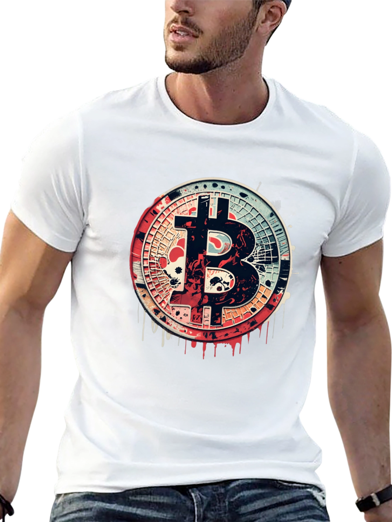 Bitcoin Graphic Tee - Crypto Currency Fashion