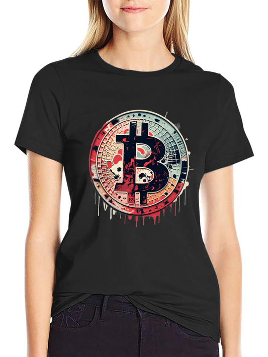 Bitcoin Graphic Tee - Crypto Currency Fashion