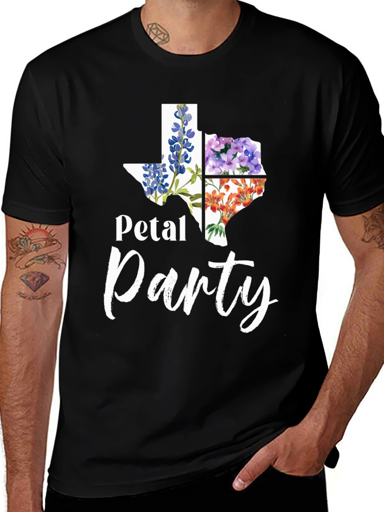 Petal Party Texas Graphic Tee