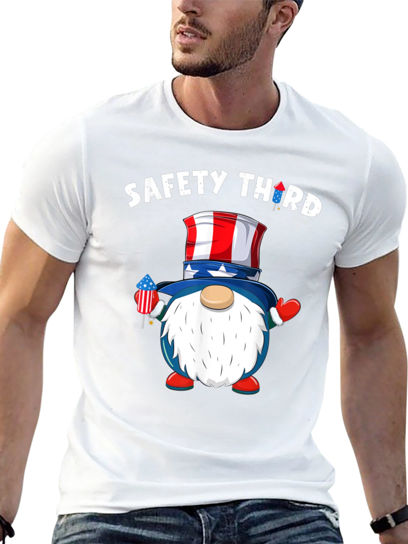 Safety Third Gnome T-Shirt