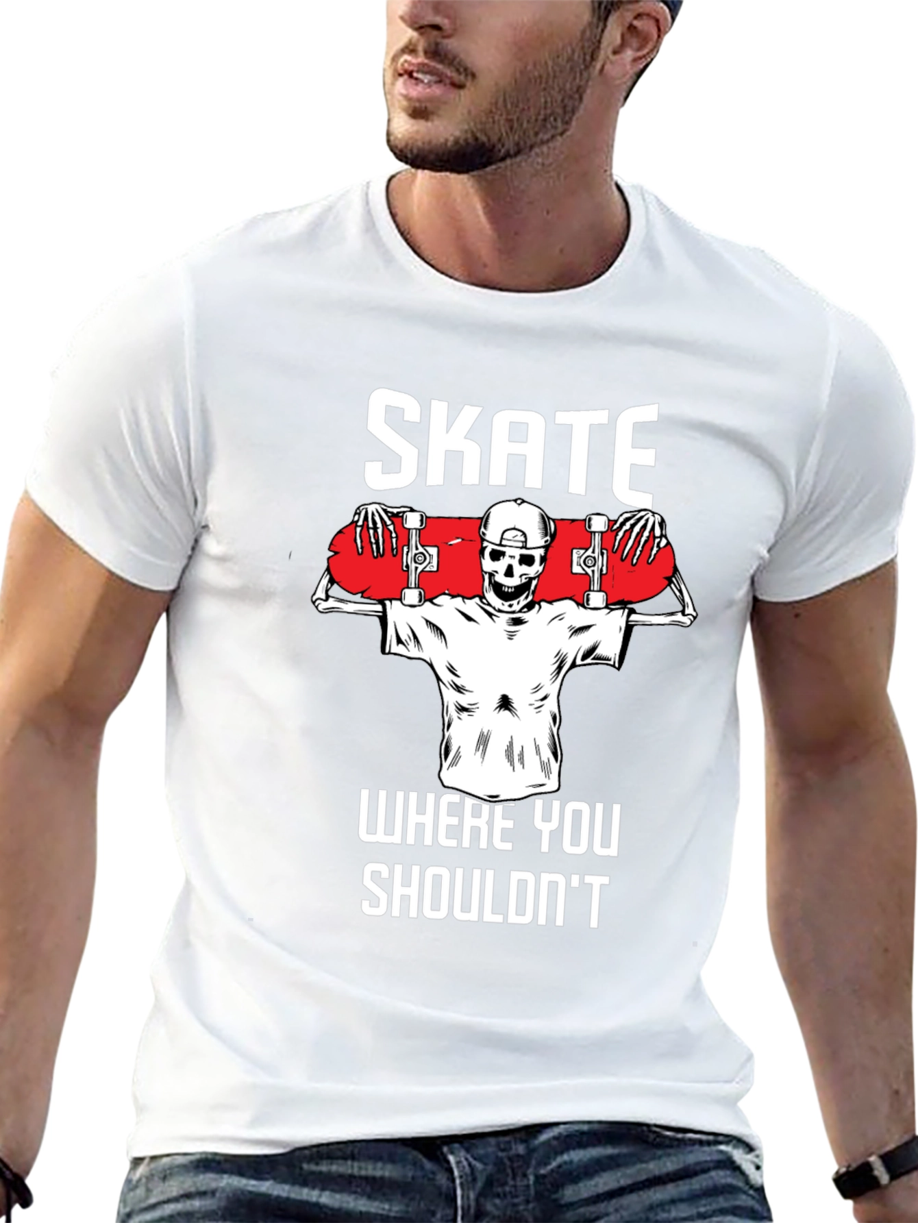Skate Where You Shouldnt T-Shirt