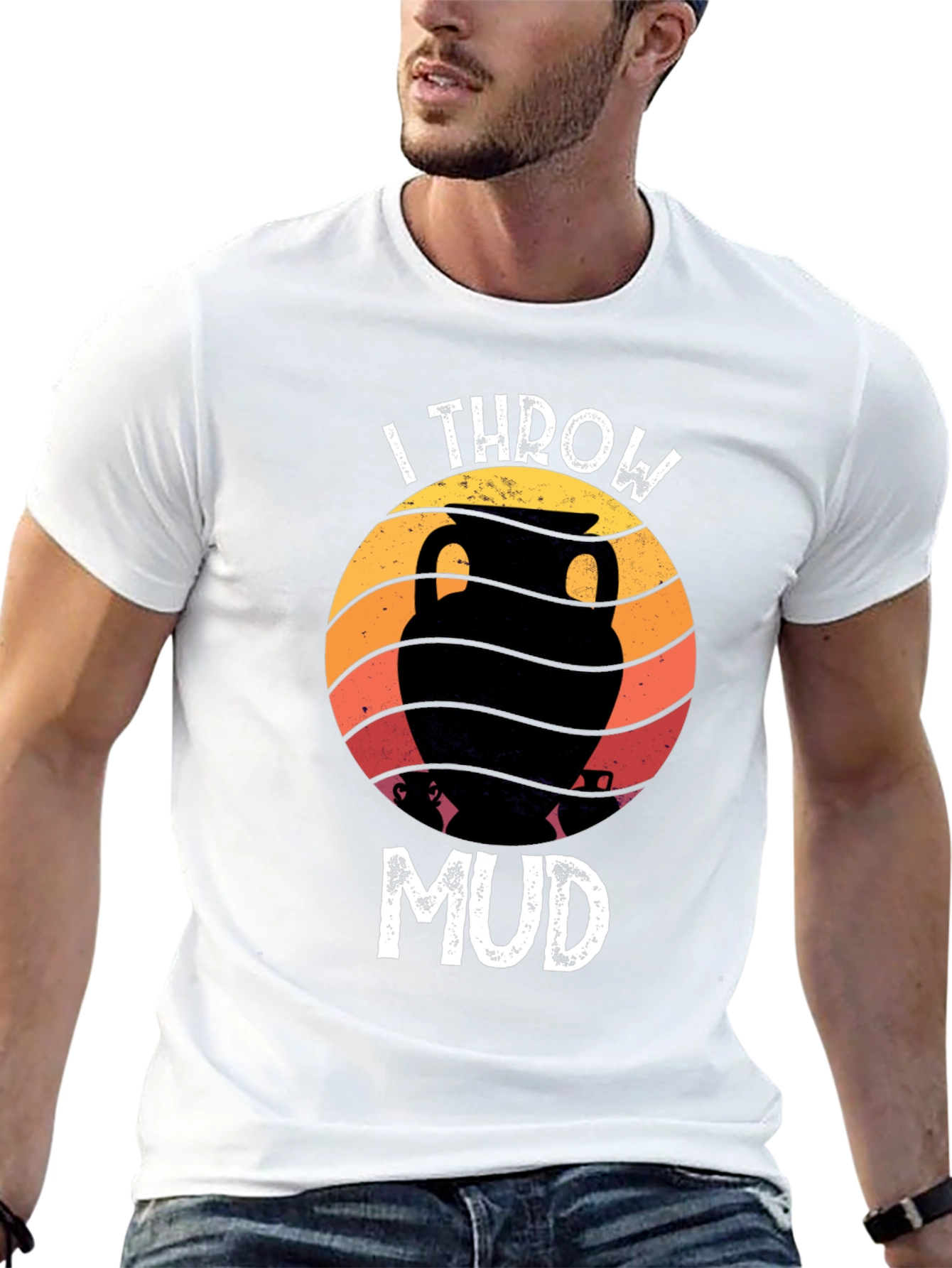 I Throw Mud Pottery T-Shirt