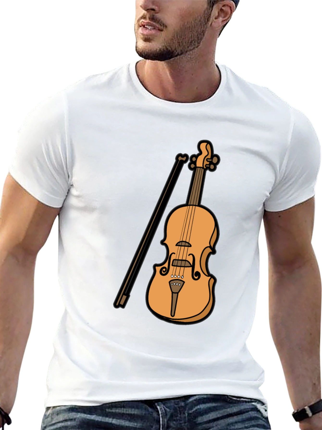 Violin T-Shirt - Music Lovers Tee